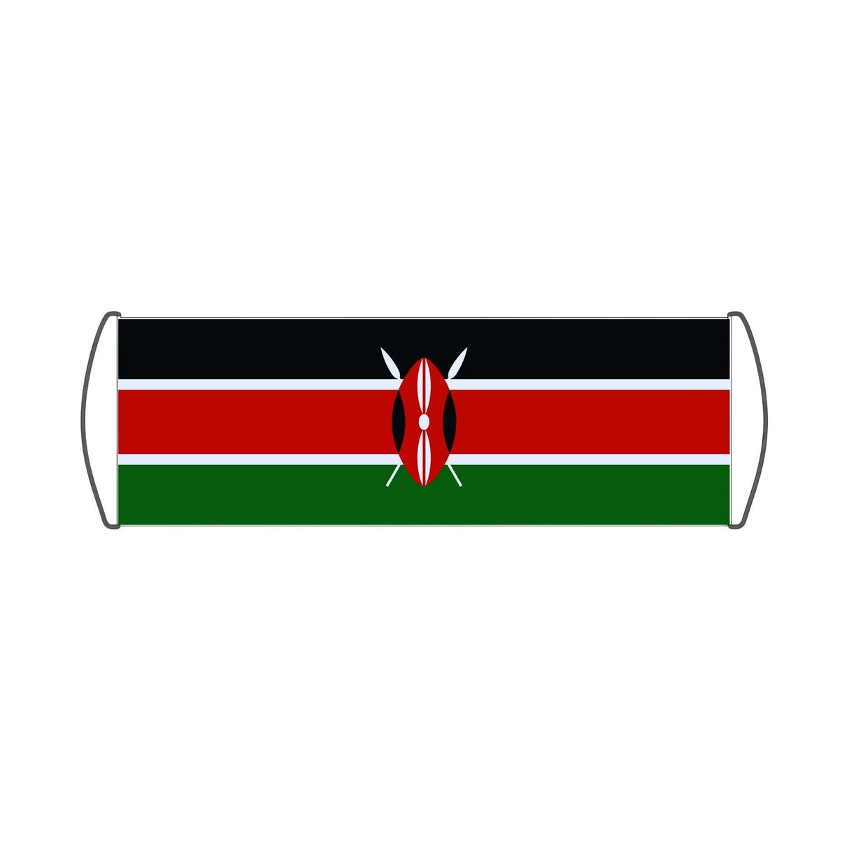 Bannière de défilement Drapeau du Kenya - Pixelforma 