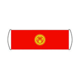 Bannière de défilement Drapeau du Kirghizistan - Pixelforma 