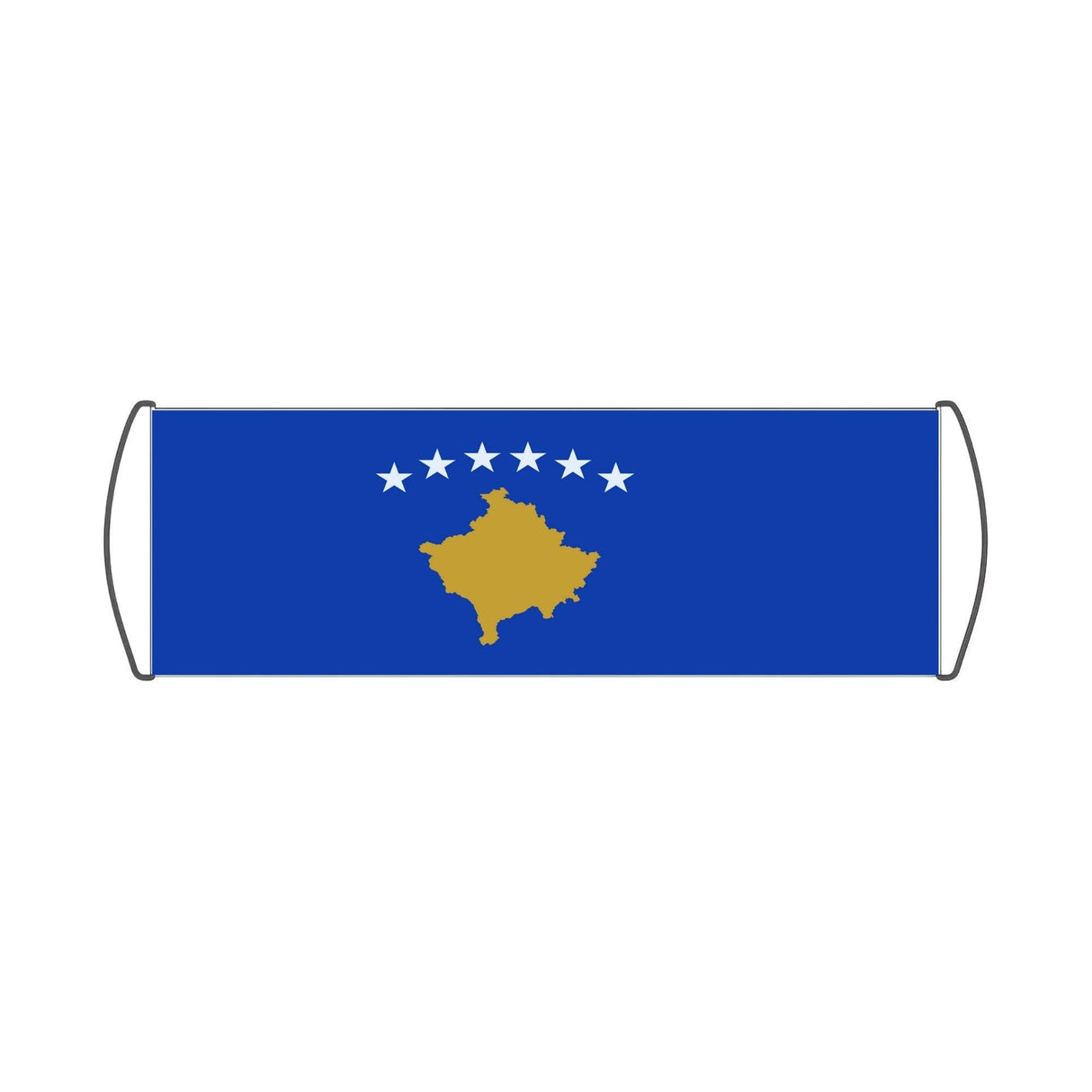 Bannière de défilement Drapeau du Kosovo - Pixelforma 