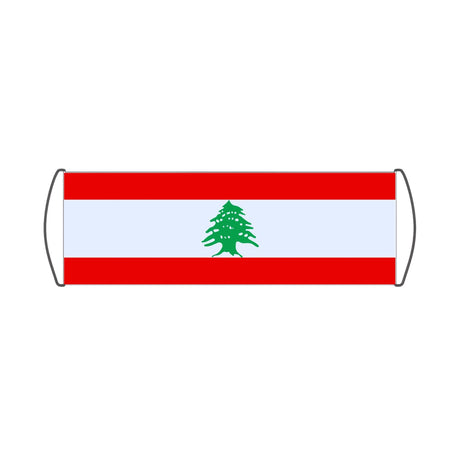 Bannière de défilement Drapeau du Liban - Pixelforma 