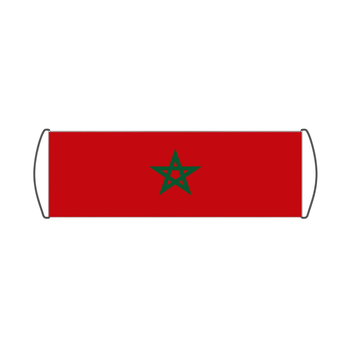 Bannière de défilement Drapeau du Maroc - Pixelforma 