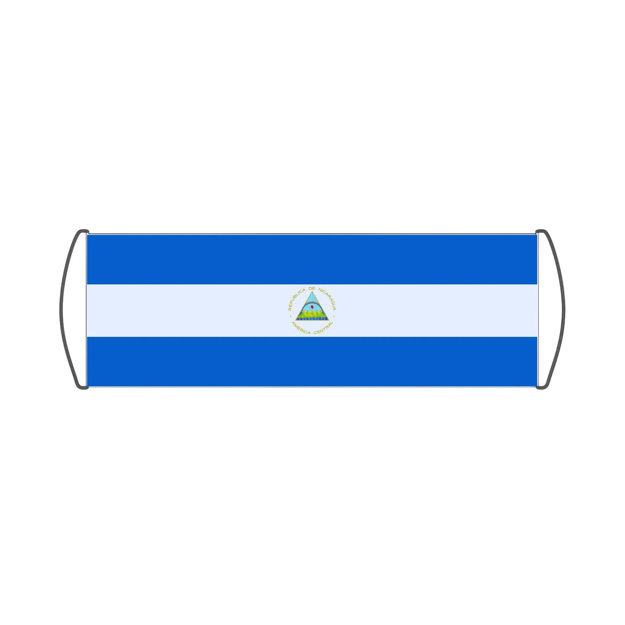 Bannière de défilement Drapeau du Nicaragua - Pixelforma 