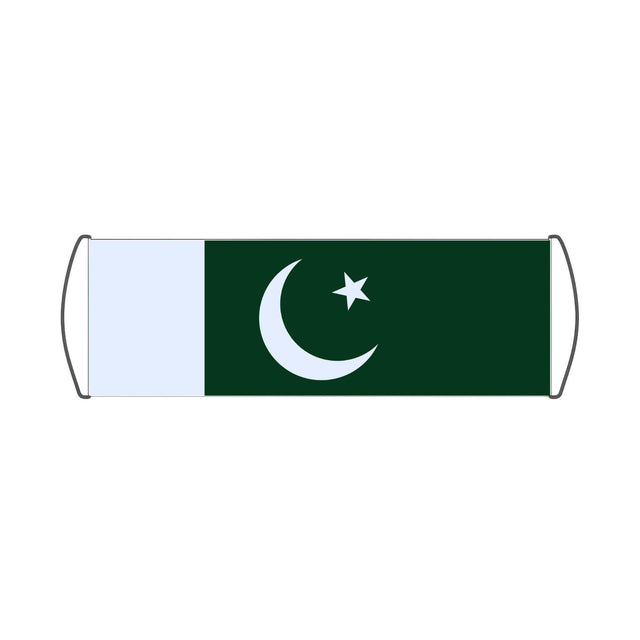Bannière de défilement Drapeau du Pakistan - Pixelforma 