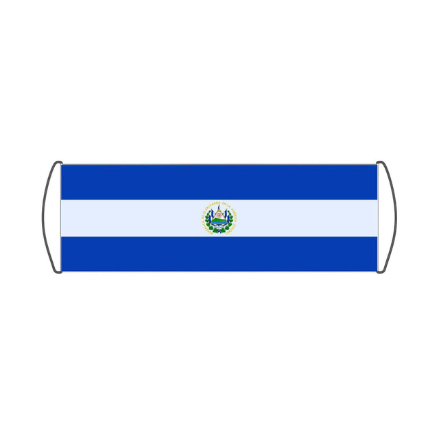 Bannière de défilement Drapeau du Salvador - Pixelforma 