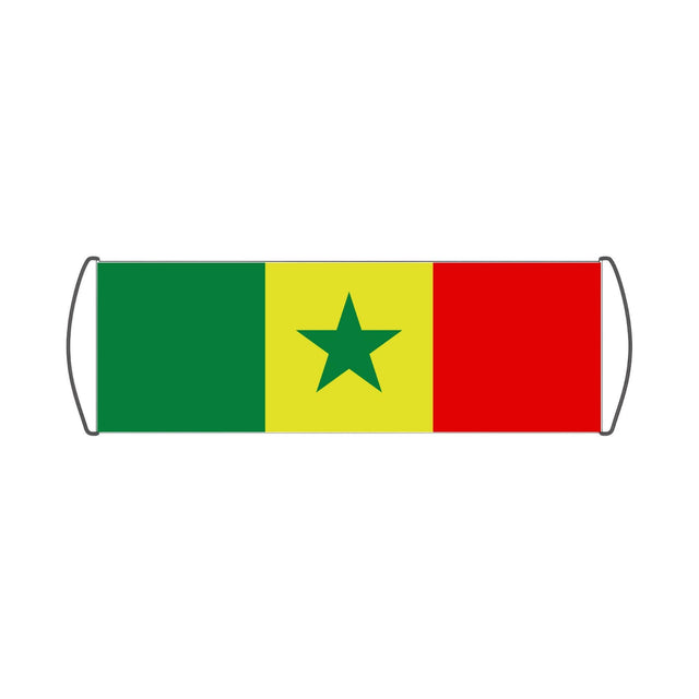 Bannière de défilement Drapeau du Sénégal - Pixelforma 