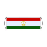 Bannière de défilement Drapeau du Tadjikistan - Pixelforma 