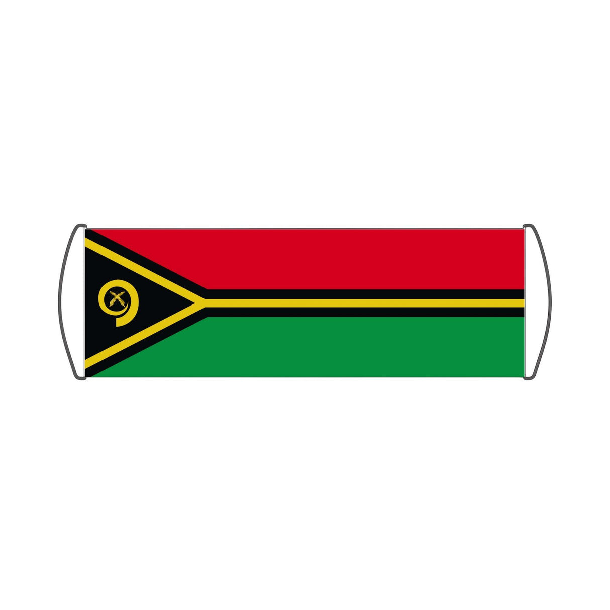 Bannière de défilement Drapeau du Vanuatu - Pixelforma 