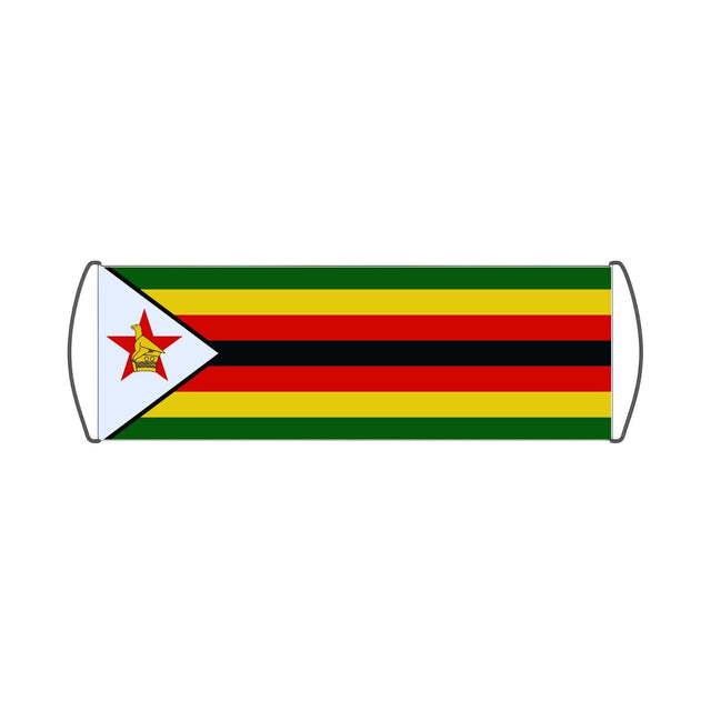 Bannière de défilement Drapeau du Zimbabwe - Pixelforma 