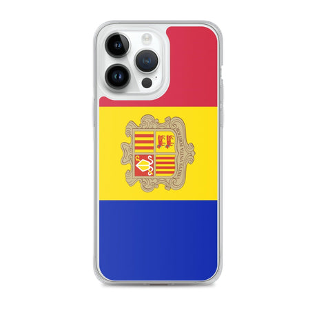 Coque de Télephone Drapeau d'Andorre - Pixelforma 