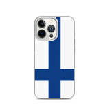 Coque de Télephone Drapeau de la Finlande - Pixelforma 