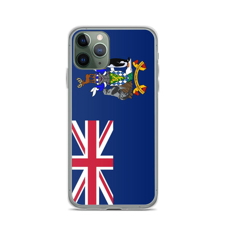 Coque de Télephone Drapeau de la Géorgie du Sud-et-les Îles Sandwich du Sud - Pixelforma 