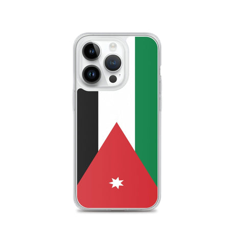Coque de Télephone Drapeau de la Jordanie - Pixelforma 