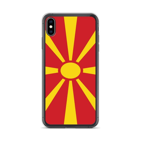 Coque de Télephone Drapeau de la Macédoine du Nord - Pixelforma 