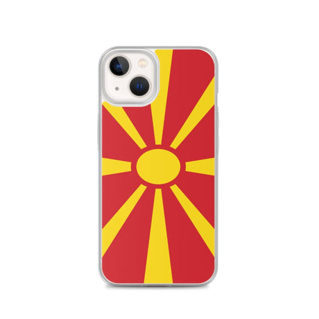 Coque de Télephone Drapeau de la Macédoine du Nord - Pixelforma 