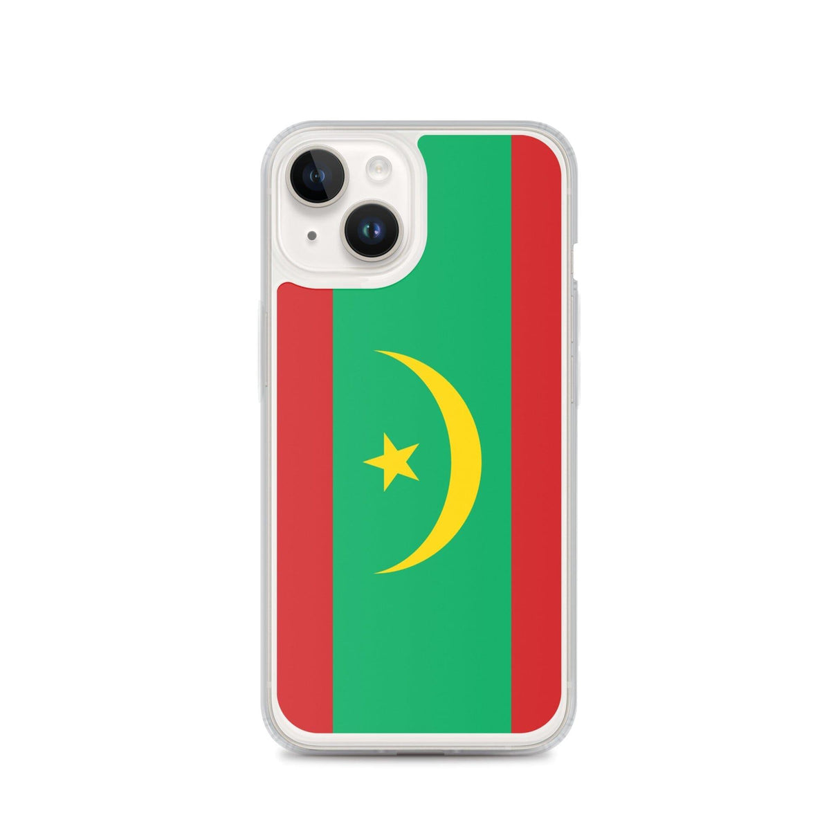 Coque de Télephone Drapeau de la Mauritanie officiel - Pixelforma 