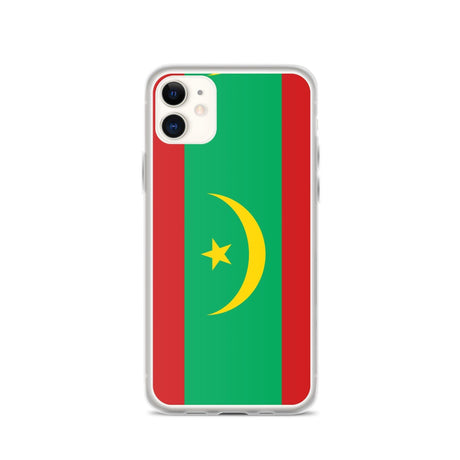 Coque de Télephone Drapeau de la Mauritanie officiel - Pixelforma 