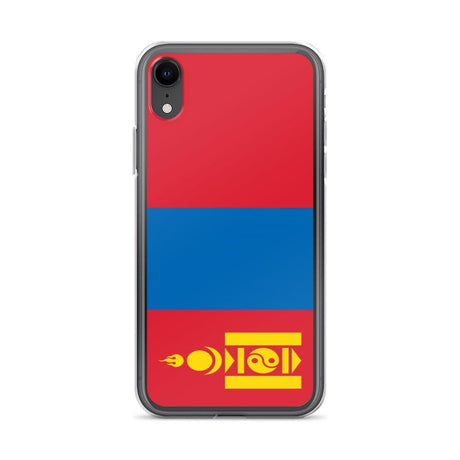 Coque de Télephone Drapeau de la Mongolie - Pixelforma 