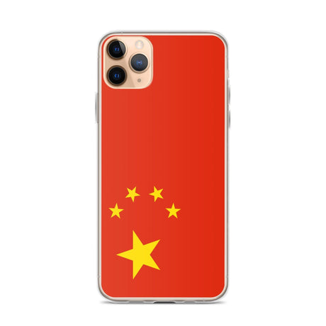 Coque de Télephone Drapeau de la république populaire de Chine - Pixelforma 