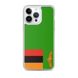 Coque de Télephone Drapeau de la Zambie - Pixelforma 
