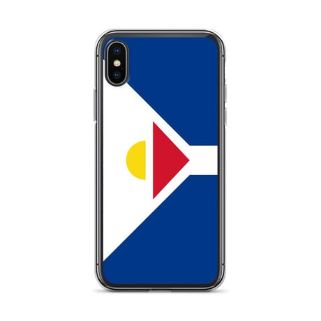 Coque de Télephone Drapeau de Saint-Martin (Antilles françaises) - Pixelforma 