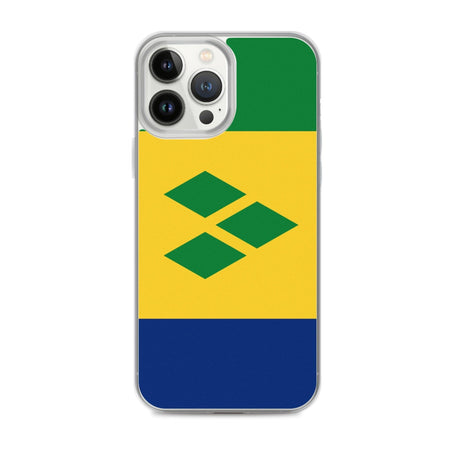 Coque de Télephone Drapeau de Saint-Vincent-et-les-Grenadines - Pixelforma 