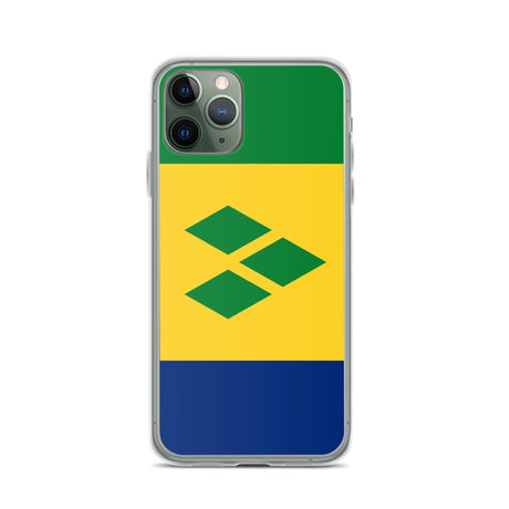 Coque de Télephone Drapeau de Saint-Vincent-et-les-Grenadines - Pixelforma 