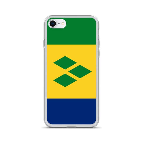 Coque de Télephone Drapeau de Saint-Vincent-et-les-Grenadines - Pixelforma 