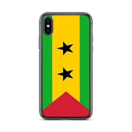 Coque de Télephone Drapeau de Sao Tomé-et-Principe - Pixelforma 