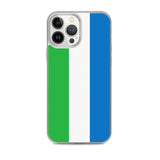 Coque de Télephone Drapeau de Sierra Leone - Pixelforma 
