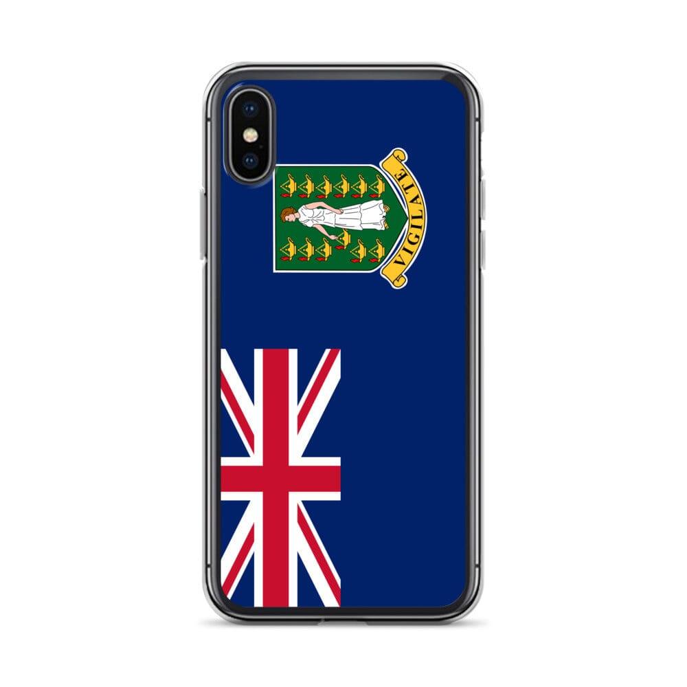 Coque de Télephone Drapeau des îles Vierges britanniques - Pixelforma 