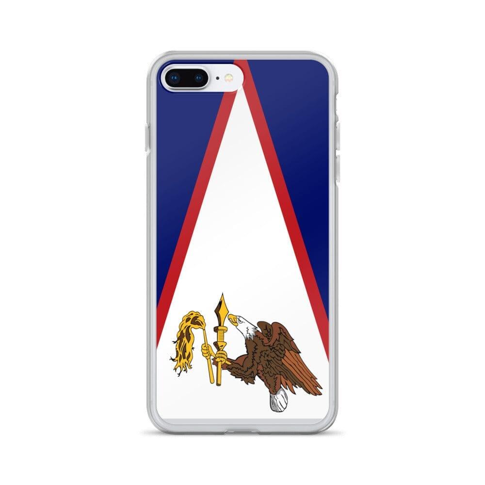 Coque de Télephone Drapeau des Samoa américaines - Pixelforma 