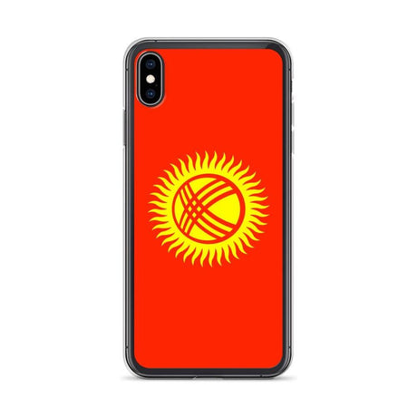 Coque de Télephone Drapeau du Kirghizistan - Pixelforma 