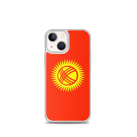 Coque de Télephone Drapeau du Kirghizistan - Pixelforma 