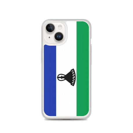 Coque de Télephone Drapeau du Lesotho - Pixelforma 