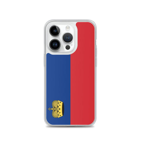 Coque de Télephone Drapeau du Liechtenstein - Pixelforma 