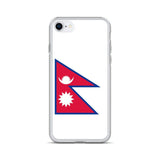 Coque de Télephone Drapeau du Népal - Pixelforma 