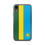 Coque de Télephone Drapeau du Rwanda - Pixelforma 