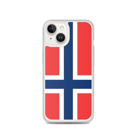 Coque de Télephone Drapeau du Svalbard et de Jan Mayen - Pixelforma 