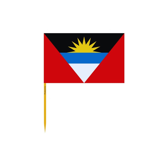 Cure-dents Drapeau d'Antigua-et-Barbuda en plusieurs tailles - Pixelforma 