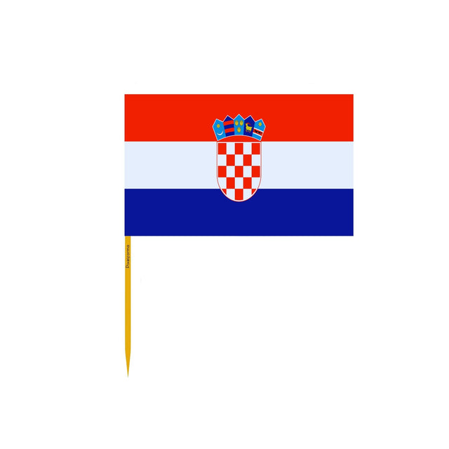 Cure-dents Drapeau de la Croatie en plusieurs tailles - Pixelforma 