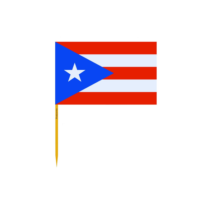 Cure-dents Drapeau de Porto Rico en plusieurs tailles - Pixelforma 