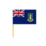 Cure-dents Drapeau des îles Vierges britanniques en plusieurs tailles - Pixelforma 