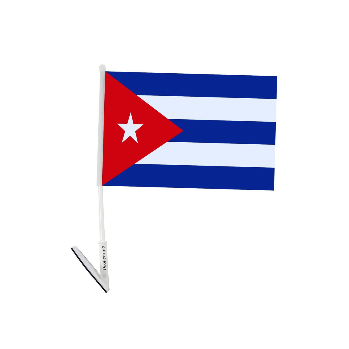 Drapeau adhésif de Cuba - Pixelforma 