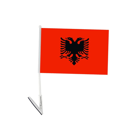 Drapeau adhésif de l'Albanie - Pixelforma 
