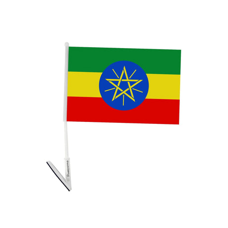 Drapeau adhésif de l'Éthiopie - Pixelforma 