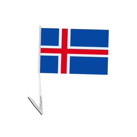 Drapeau adhésif de l'Islande - Pixelforma 