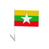 Drapeau adhésif de la Birmanie - Pixelforma 