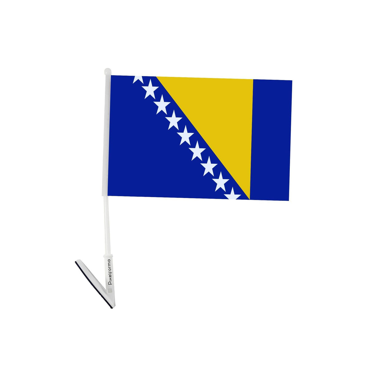Drapeau adhésif de la Bosnie-Herzégovine - Pixelforma 