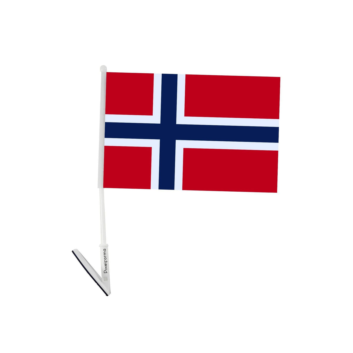 Drapeau adhésif de la Norvège officiel - Pixelforma 