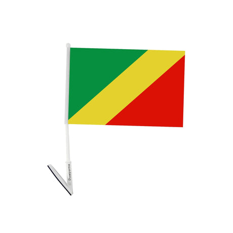 Drapeau adhésif de la république du Congo - Pixelforma 
